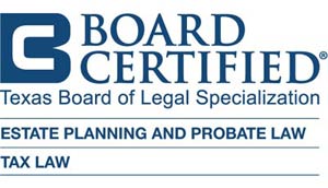 texas board of legal specialization board certified logo