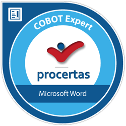 cobot expert microsoft word logo